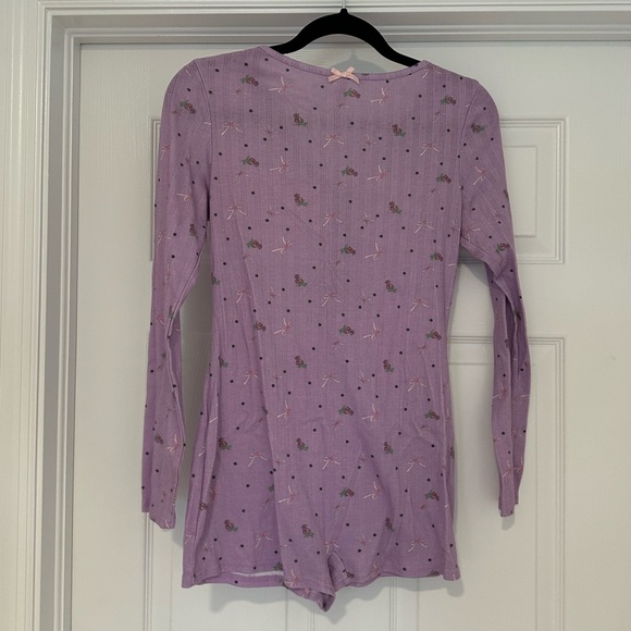 PURPLE 💜 FOR LOVE & LEMONS ONSIE - Picture 4 of 5